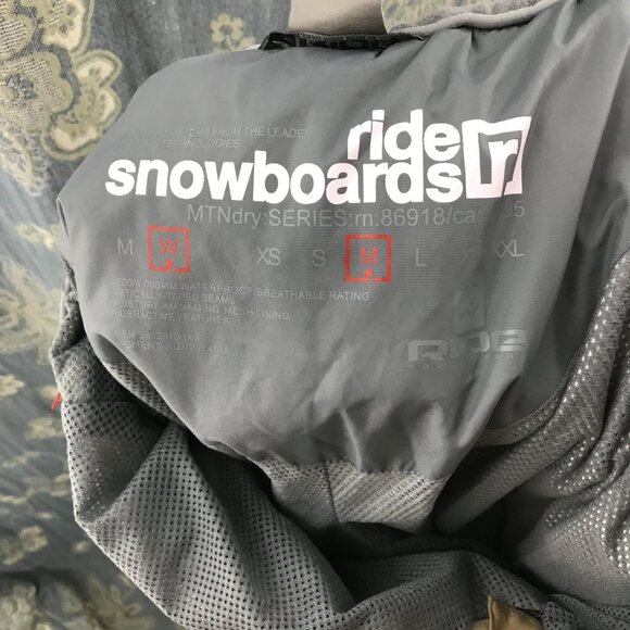 Ride Snowboard tan pants size M - Picture 2 of 9